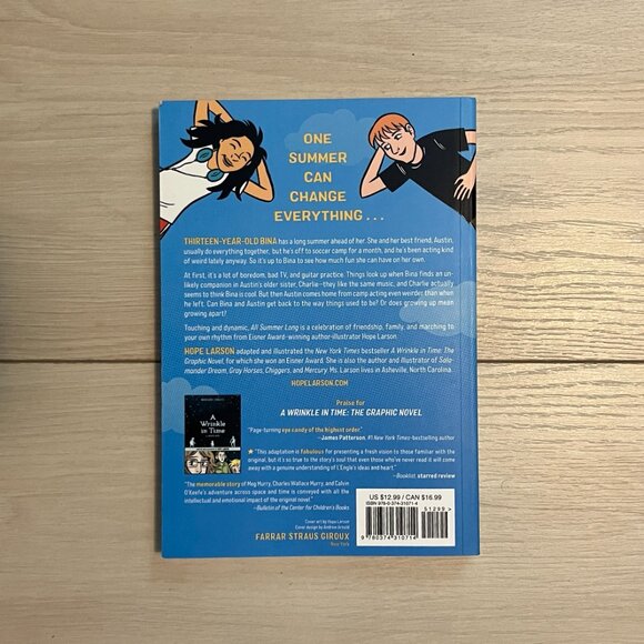 All Summer Long by Hope Larson - Graphic Novel - Picture 2 of 3